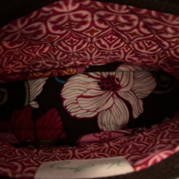 Vera Bradley Pink Mod Floral Multicolored“Maggie" Crossbody Bag - Picture 6 of 7